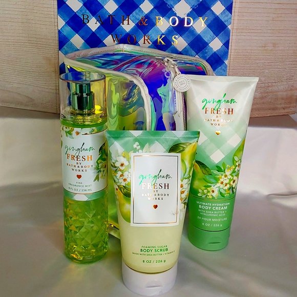 BATH & BODY WORKS 'GINGHAM FRESH' GIFT SET